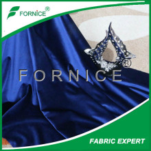 100 polyester blue velvet fabric