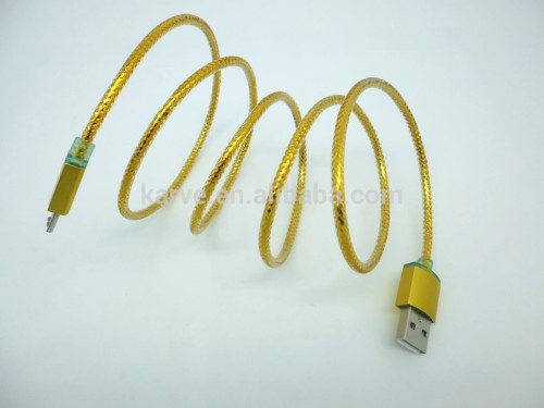 new arrival perfume smartphone aluminum shell data cable