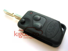 Auto key blank 2button key shell HU58 flip key case for Landrover