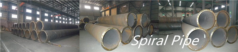 spiral welded steel round pipes