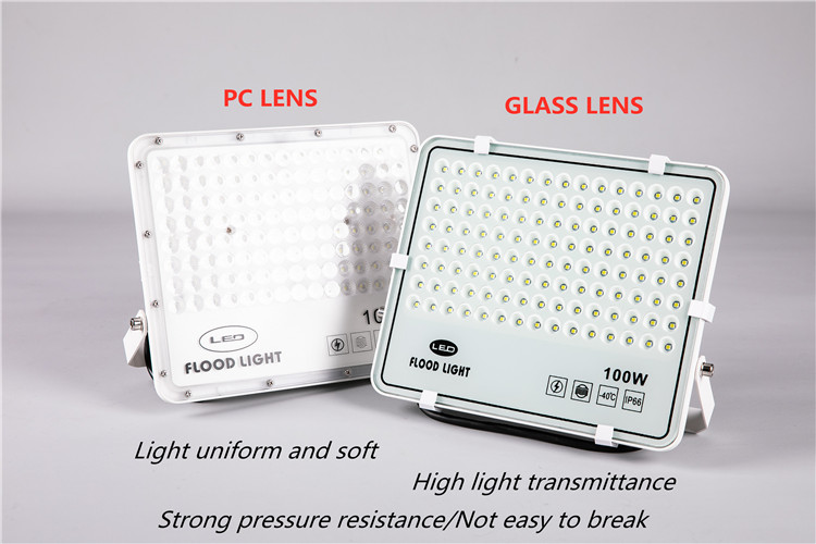 Highlight effienicy landscape led flood light with thickened glass lens waterproof smd 2835 30w led floodlight for square