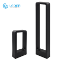 LEDER Exterior Metal Led Bollard Light Fixtures