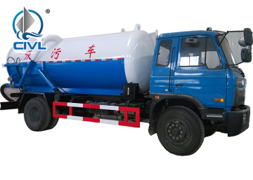 Sinotruk 290hp Italian Vacuum Pump 4x2 Sludge Truck