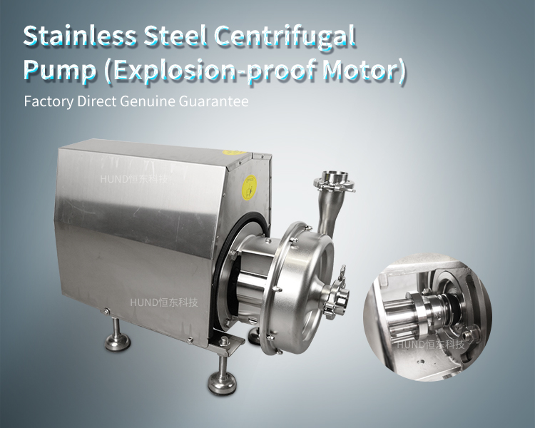 Explosion Proof Gkh Centrifugal Stainless Steel Water Pump For Alcohol ...