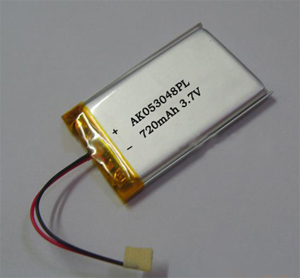 Lithium Ion Battery 3.7V 720mAh