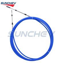 SUNCHEV Boat Throttle Control Cable 24 Feet(Blue)For Universal