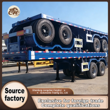 20ft container flatbed transporter
