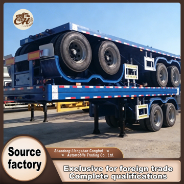 20ft container flatbed transporter