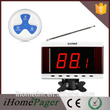 Wireless service call bell system for Restaurant