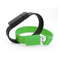 PVC Rubber Bracelet USB Memory Stick Data U-Disk Storage