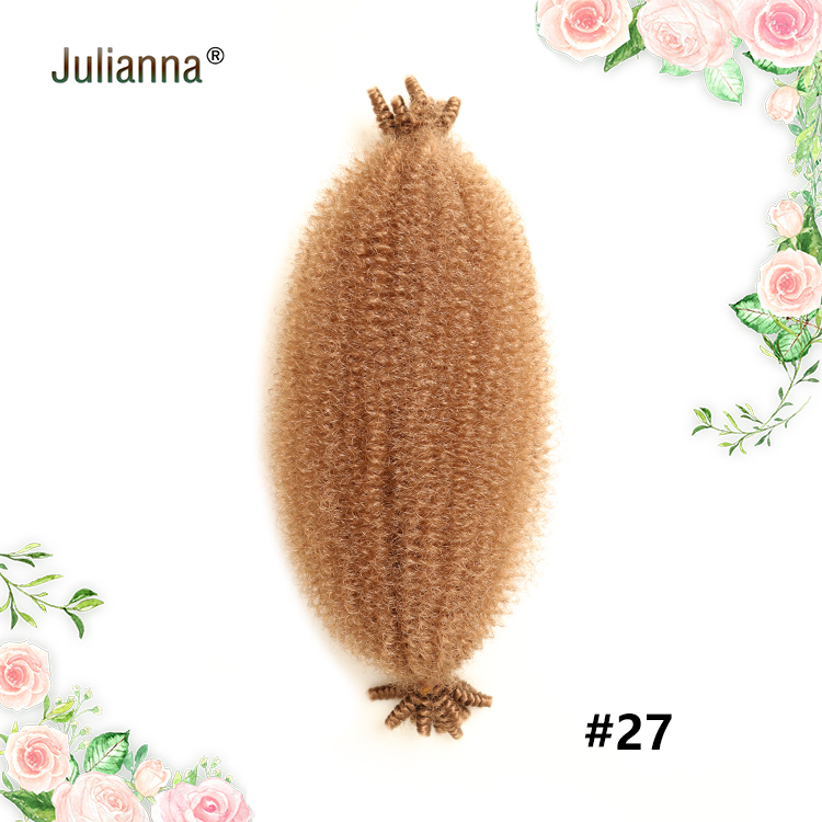Julianna Ghana 16 Inch Bug Suppliers For Springy Twist Hair Orange Springy Afro Twist Hair