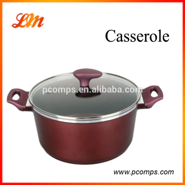 Aluminium Non-stick Casserole Aluminium Designer Cookware Casserole