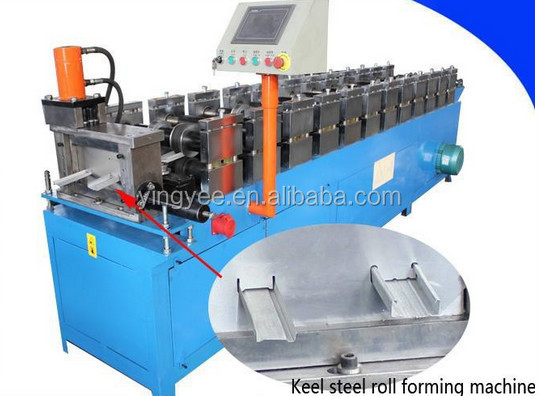 Automatic Easy Operation China Stud Track Light Steel Keel Roll Forming Machine