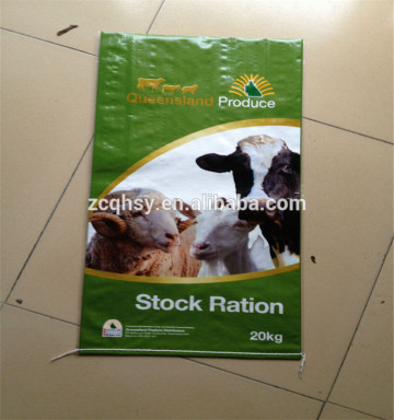 livestock feed bag for cattle feed packaging bag/horse feed packing bag/sheep feed packingbag