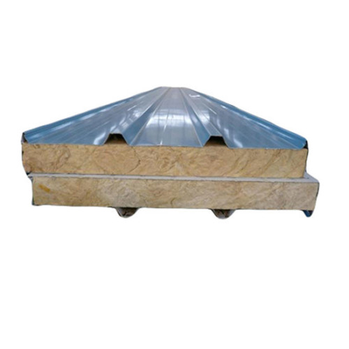 75mm rock wool sandwich roofing panels