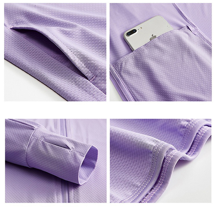 2021 wholesale manufacturer custom logo sublimated  women uv sun protection sun-protective sunscreen clothing hooded rash guard