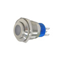 Interruptor de pressão de metal de 19 mm com LED