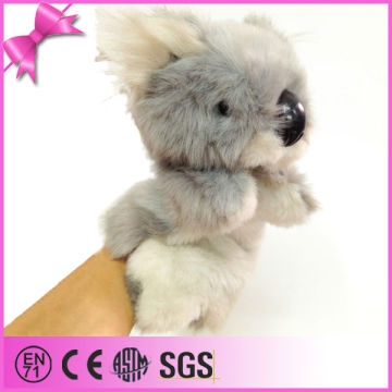Customize Soft Stuffed Animal Hand Puppet Koala Plush Toy