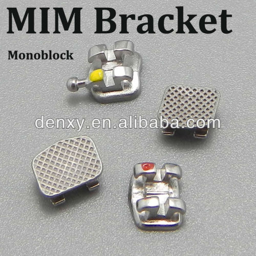 Denxy sales high quailty mini Roth Brackets Ortho metal Mesh base orthodontic metal brackets orthodontic products