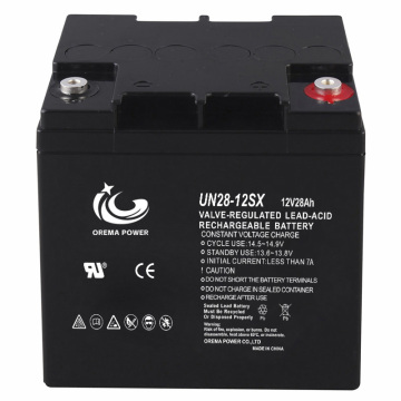 Recharge Battery 12V28ah Sla Battery For Lawn Mowers