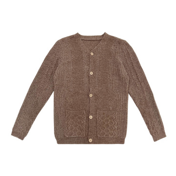 Custom Wholesale Men's High-Quality Knitted Jumpers and Cardigans