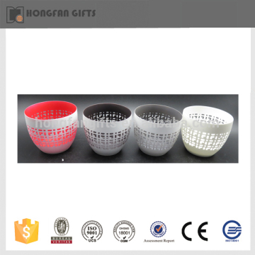 high quality nice ceramic tealight candle holder for hourse ornament