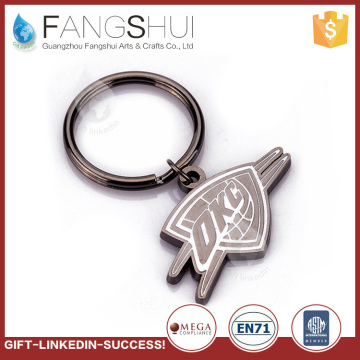 Factory customized cheap name keyring