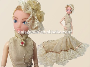 noble ivery doll wedding dress