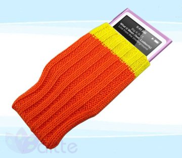 Stretchable cotton Pouch Sock For iPod Nano 7gen