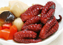 frozen seasoned boiled octopus leg