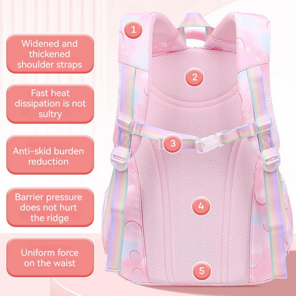 Cute School Backpacks for Girls Large Capacity Kids Bookbag