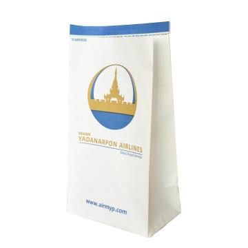 Custom print logo biodegradation airsickness bag