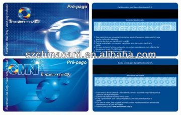 Plastic PVC Magnetic Stripe Card Read Write