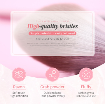 12Pcs Pink And Silver Makeup Brushes face brushes