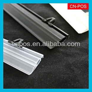 display plastic poster hanger for holding poster