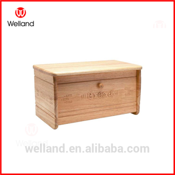 wooden bread box