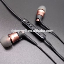 hot selling popular metallic earphone for mobile phone