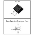 Switching cepat ke-263 7n90a0 silikon n-channel power mosfet