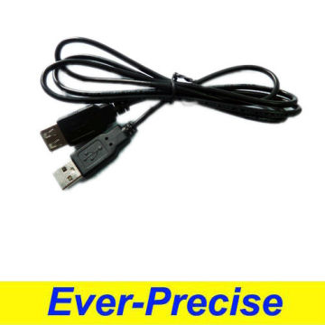 Black colour 8 pin mini usb cable for MP3 charge