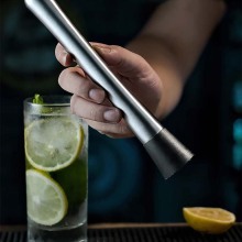 Factory Price Stainless Steel Bar Muddler for Cocktails Bartending