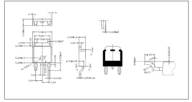 UL approved BT134 TO-252 600V 2A Triacs