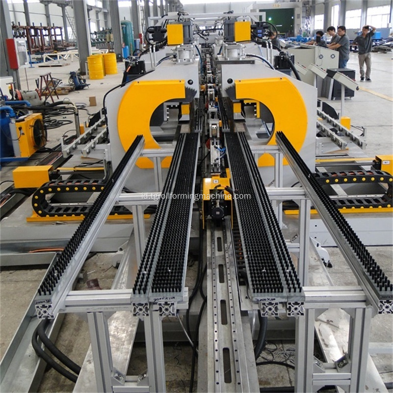 Kulkas Panel Belakang Roll Forming Machine