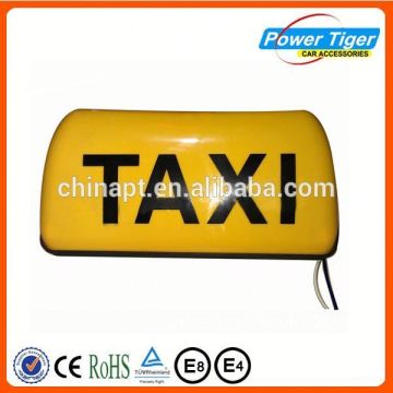 taxi waterproof newest led lighted sign taxi