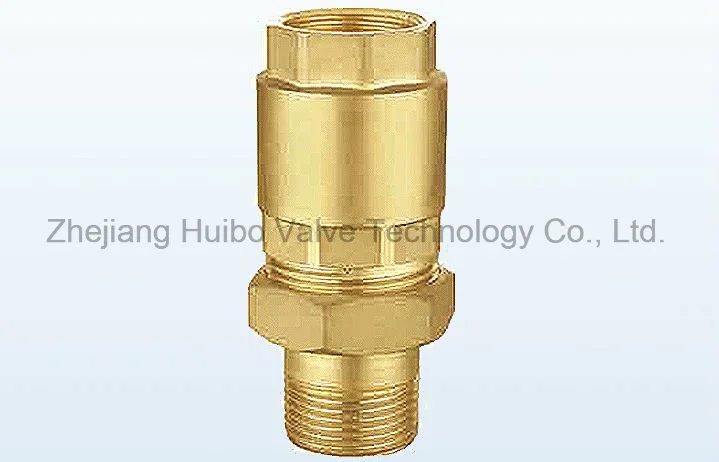 Brass Universal Check Valve Plastic Core 1/2''-1''inch