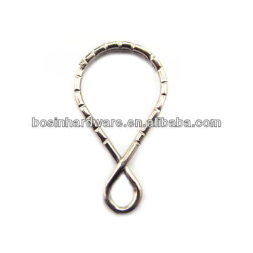 Fashion High Quality Metal Figure 8 Split Key Ring