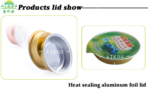 Latest Aluminum Foil Container For Jam&Honey Cup Sealing