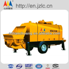 Concrete pump trailer