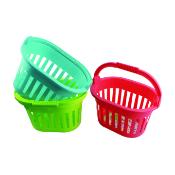 Plastic Fruit And Vegetable Basket Colored