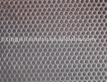 Perforated metal wire mesh