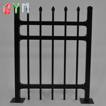 Powder Coating Picket Weld Spear Top Metal Picket Fence